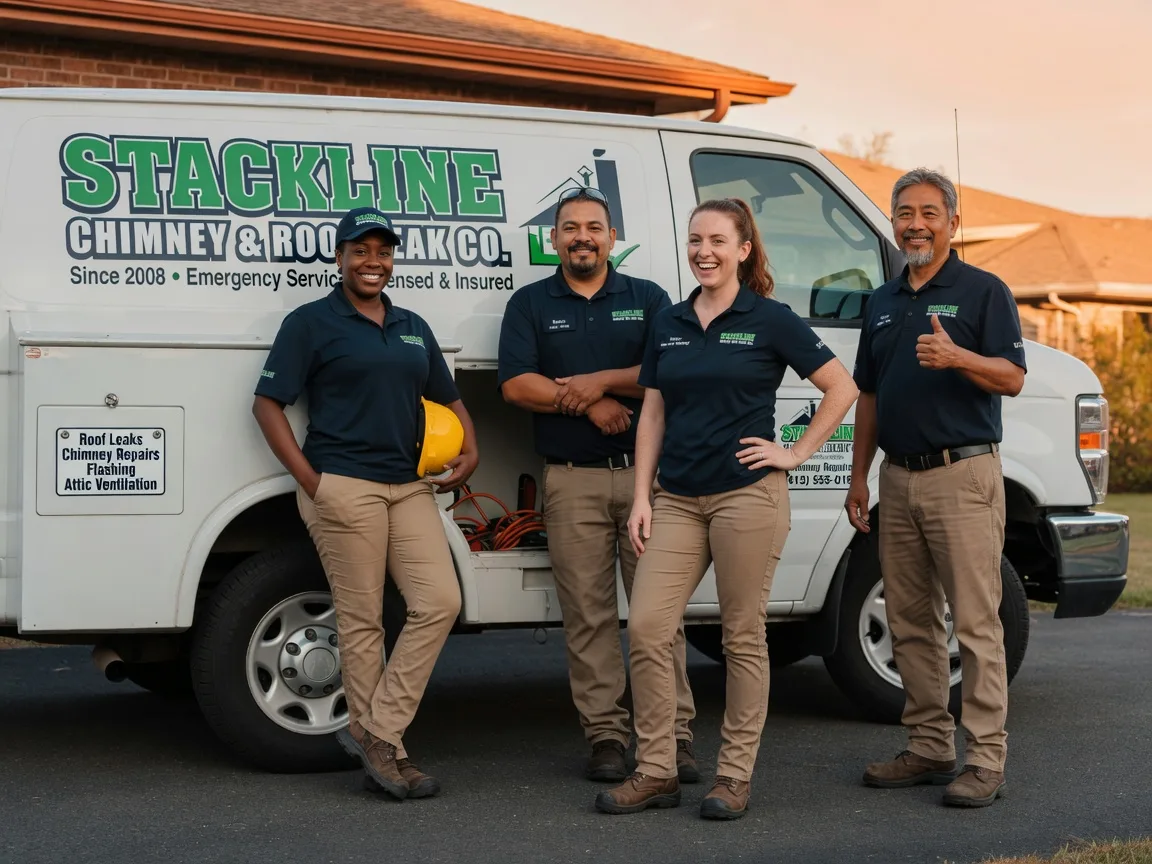 Chimney flashing repair company in Dahlgren, VA